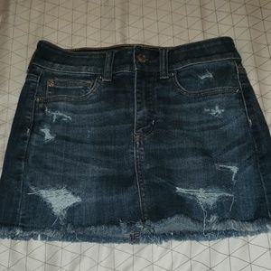 American Eagle Ne(X)t Level Demin Skirt